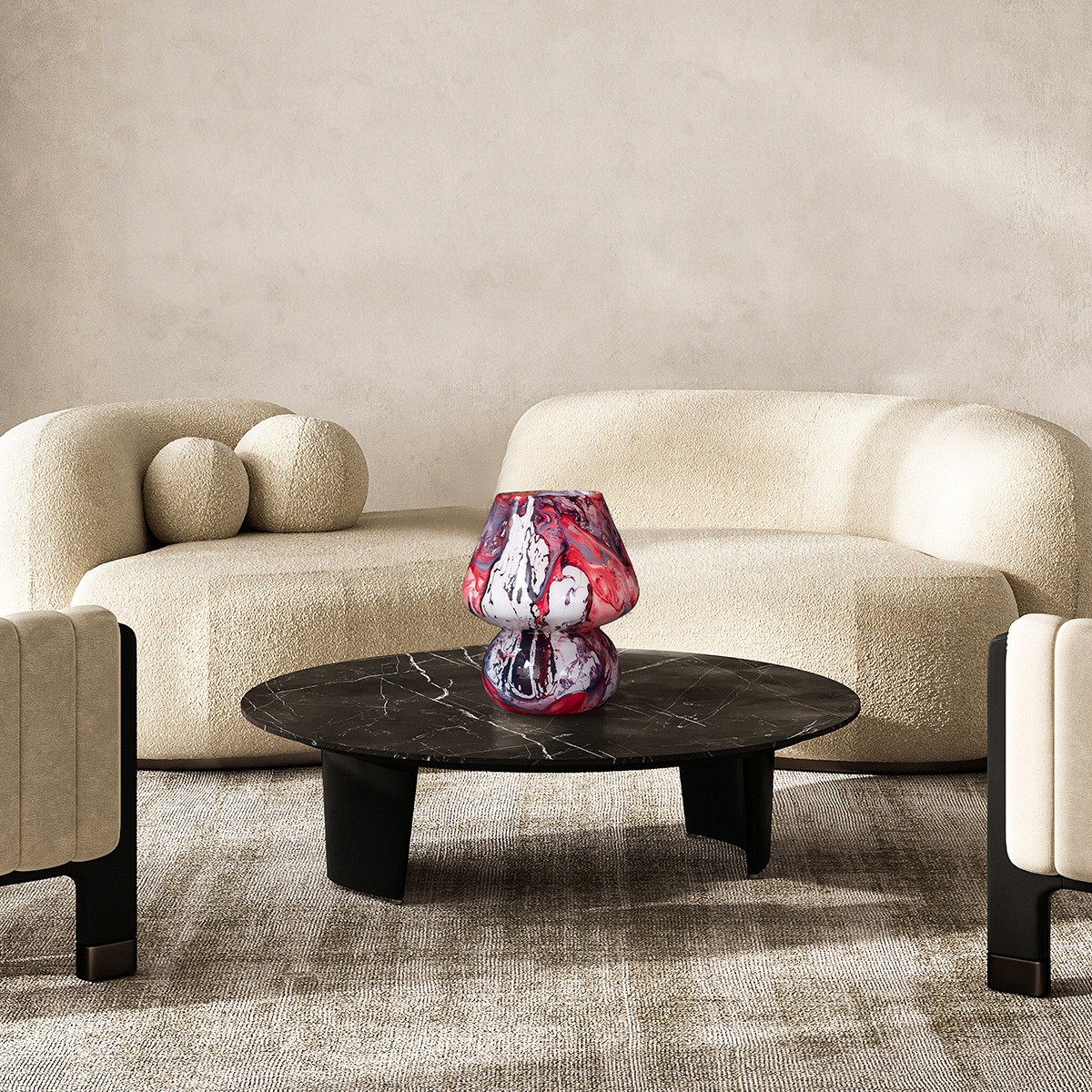 Lumio Lights Рачно изработена ламба Hydra - Мала печурка