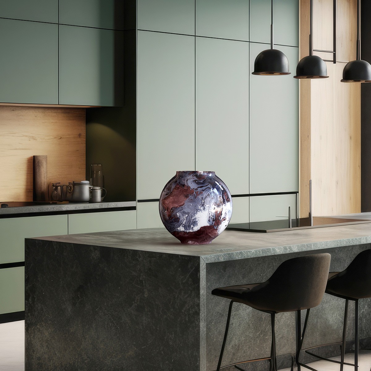 Lumio Lights Рачно изработена ламба Ursa - Голем овал