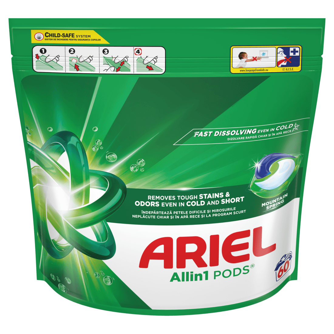 ARIEL Капсули за перење 60/1 All-in-1