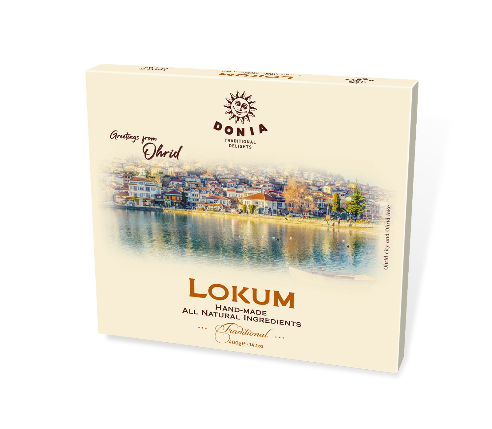 Donia Локум Охридско езеро 400g