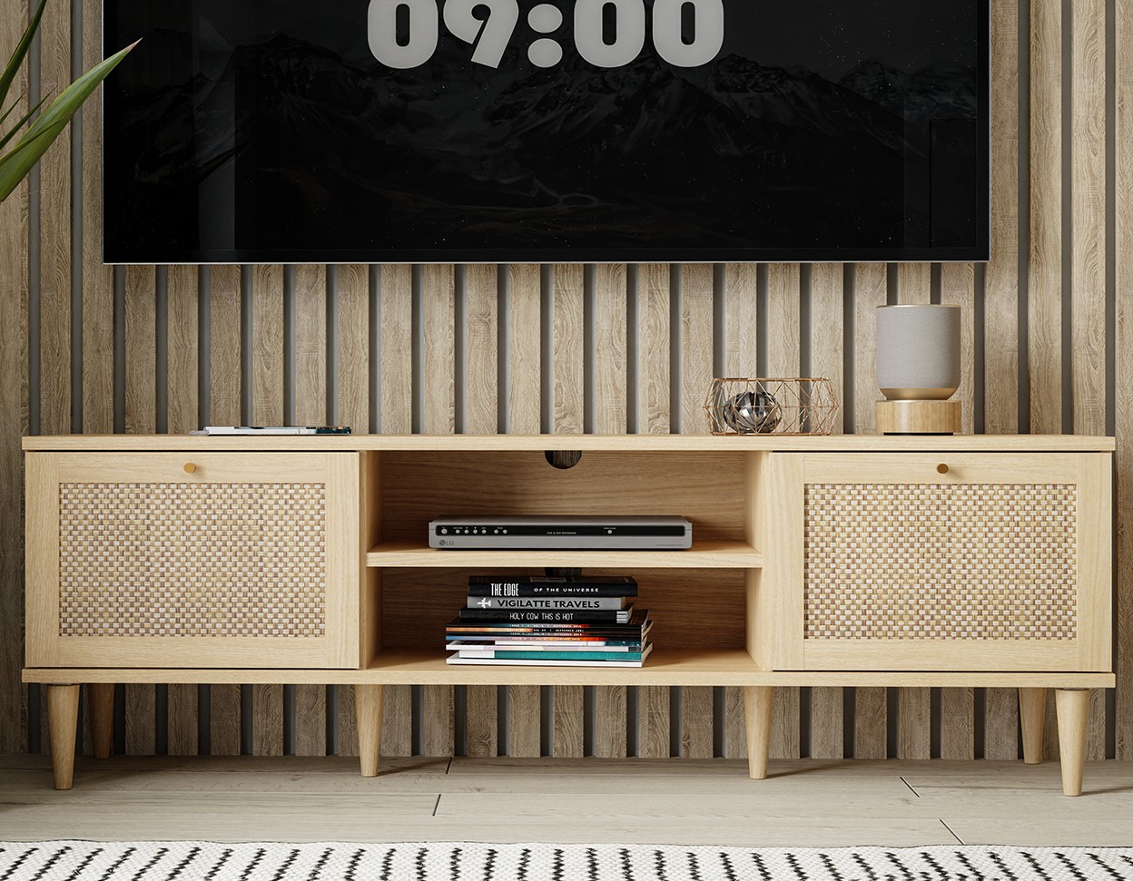 МЕБЕЛ-ВИ Тв комода Каласета голема