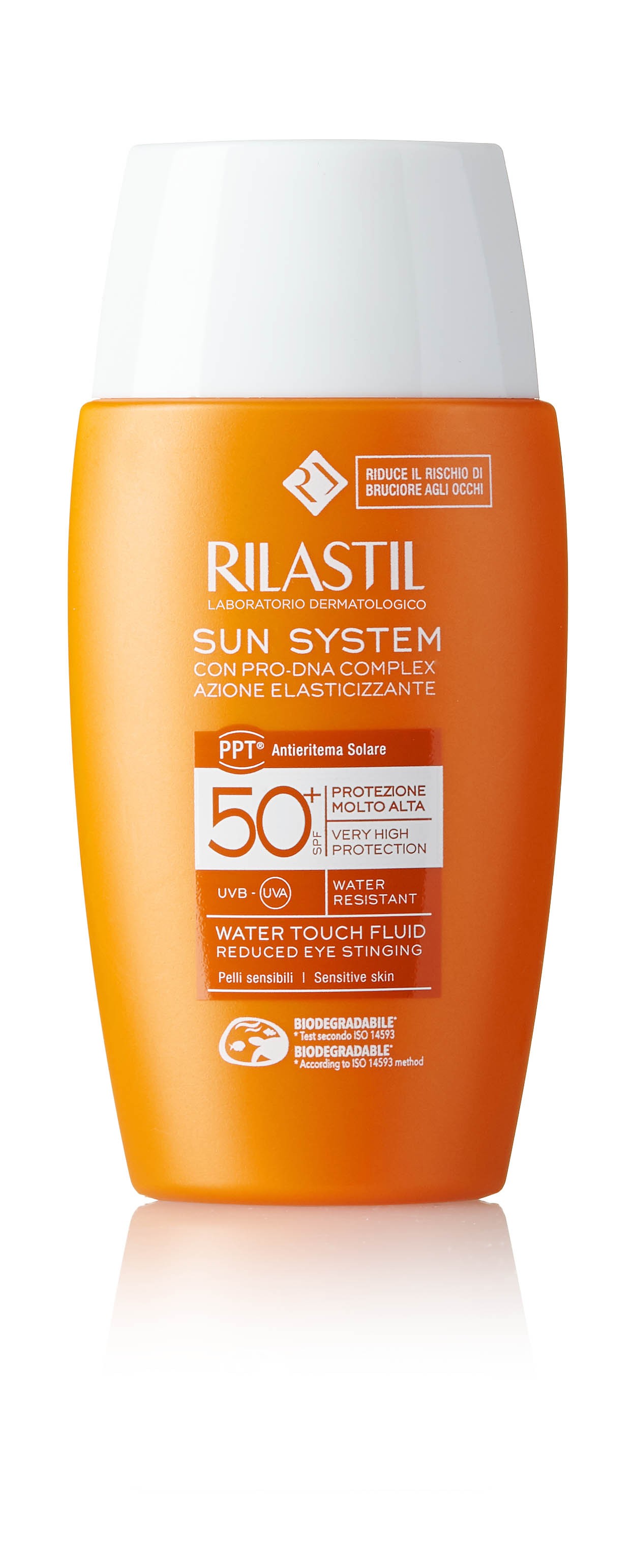 RILASTIL течен крем за заштита на лицето од сонце SPF 50+ Water Touch 50ml