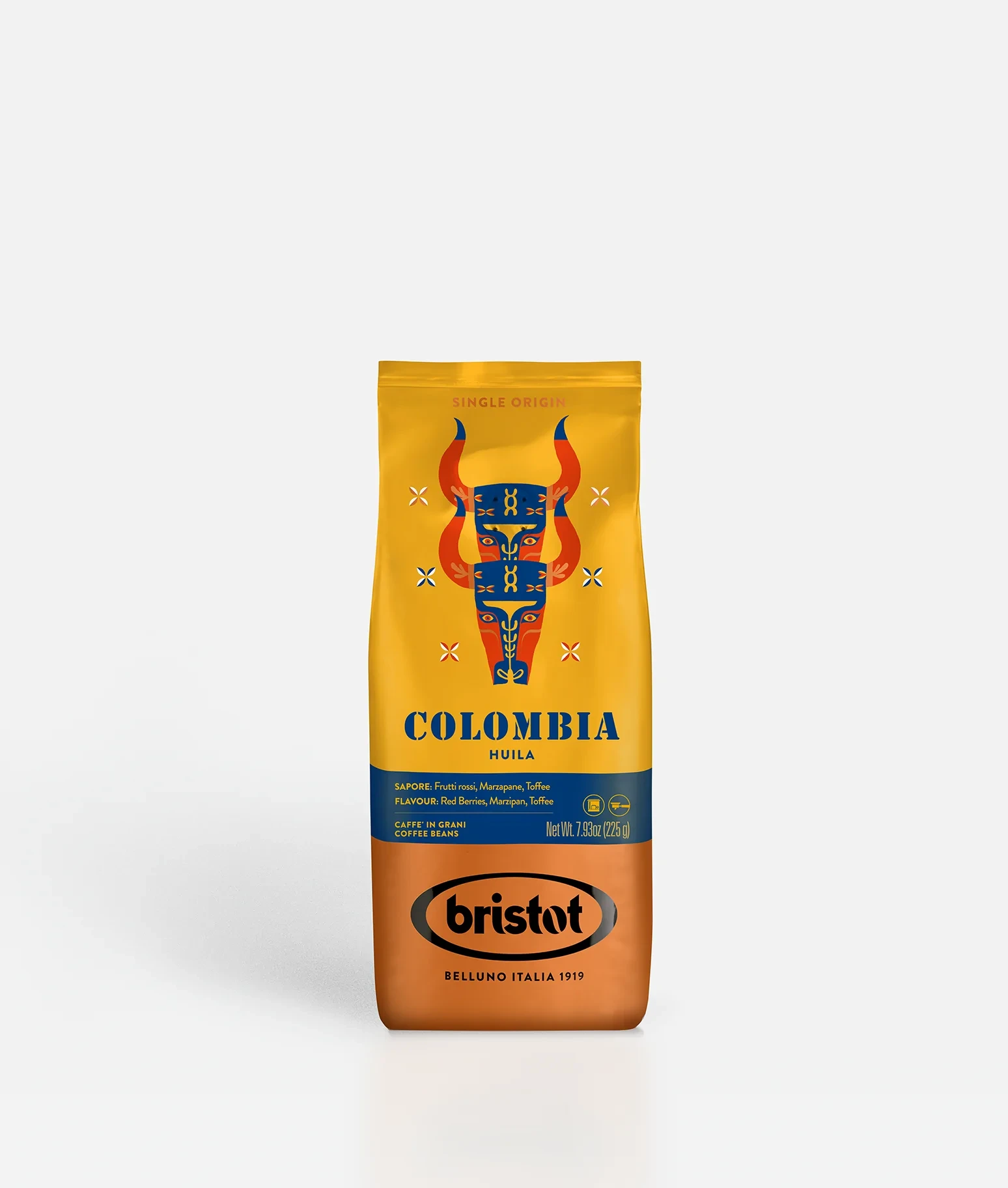 BRISTOT Кафе зрно Columbia Single origin 225 гр