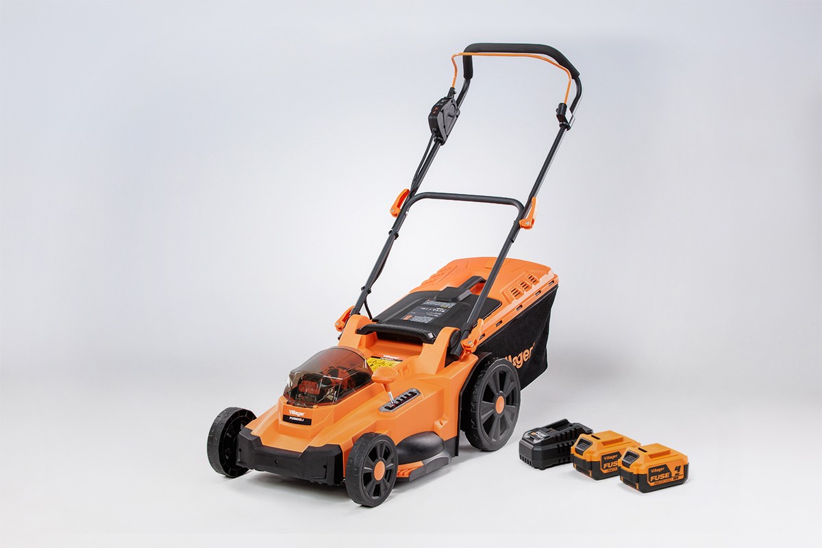 VILLAGER Батериска косилка VILLY 4340 E со 2 БАТЕРИИ 43см