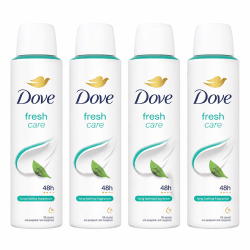 Dove Fresh Care Део спреј за жени сет 4*150мл