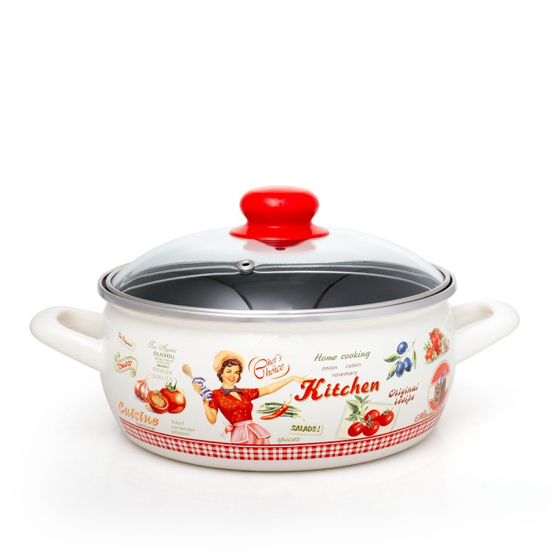 METALAC Тенџере плитко со капак 22cm/3.8L 2564