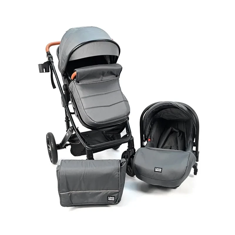 Количка трикси црна 2 во 1