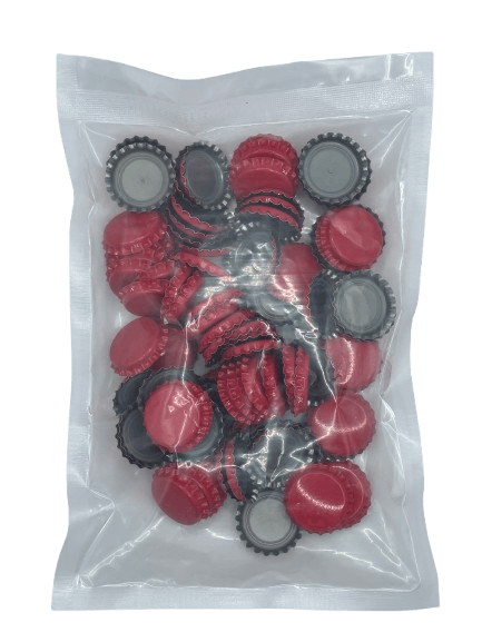 ЕУРОХАНДЕЛ Крунски Затварачи Црвени (100 парчиња)