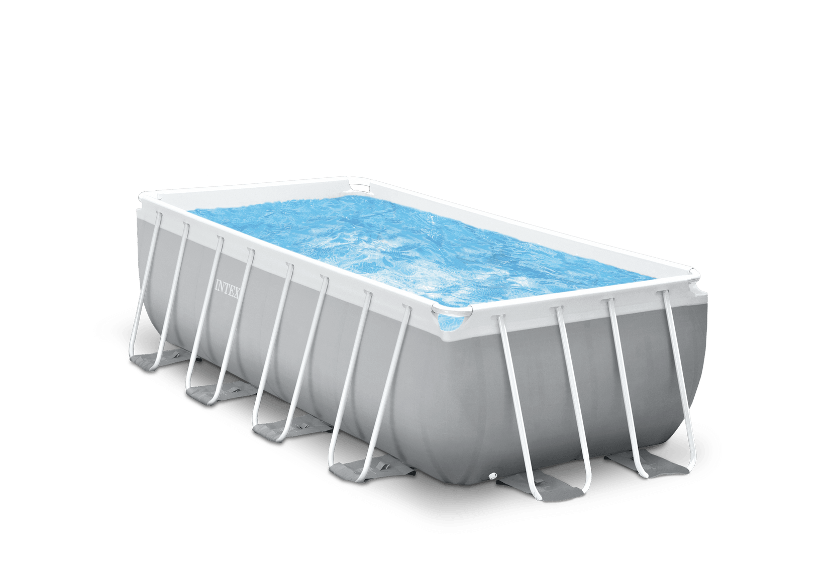 INTEX Базен Prism frame 4m x 2m x 122cm со пумпа и скали