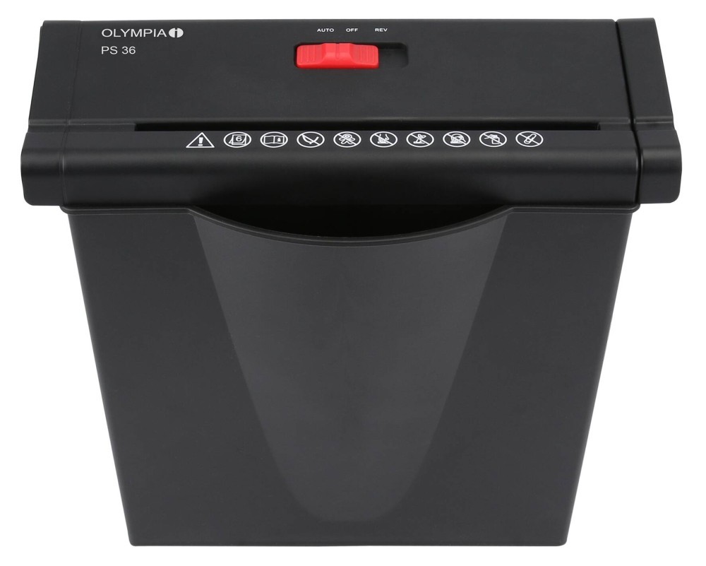 OLYMPIA Шредер, PS36 Black, 2706, Црна