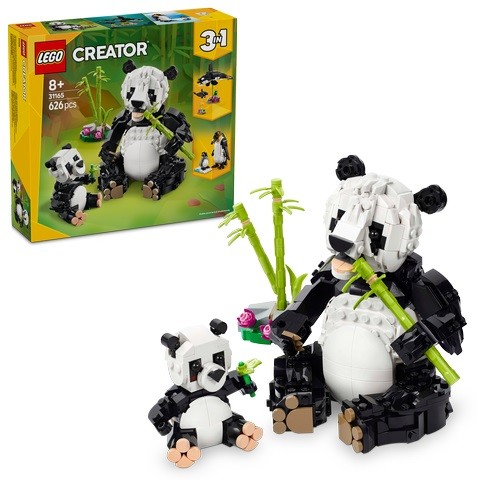 LEGO® Wild Animals: Panda Family 31165 CREATOR