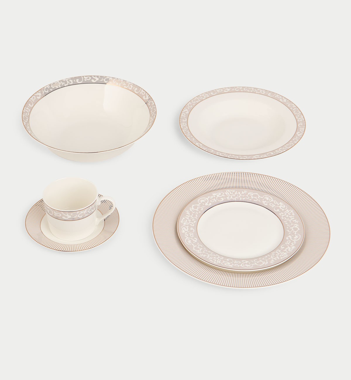 COMODITA HOME Сет Чинии R Weave 31Pcs