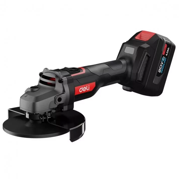 Батериска брусалица 125mm 4.0ah*2 Deli