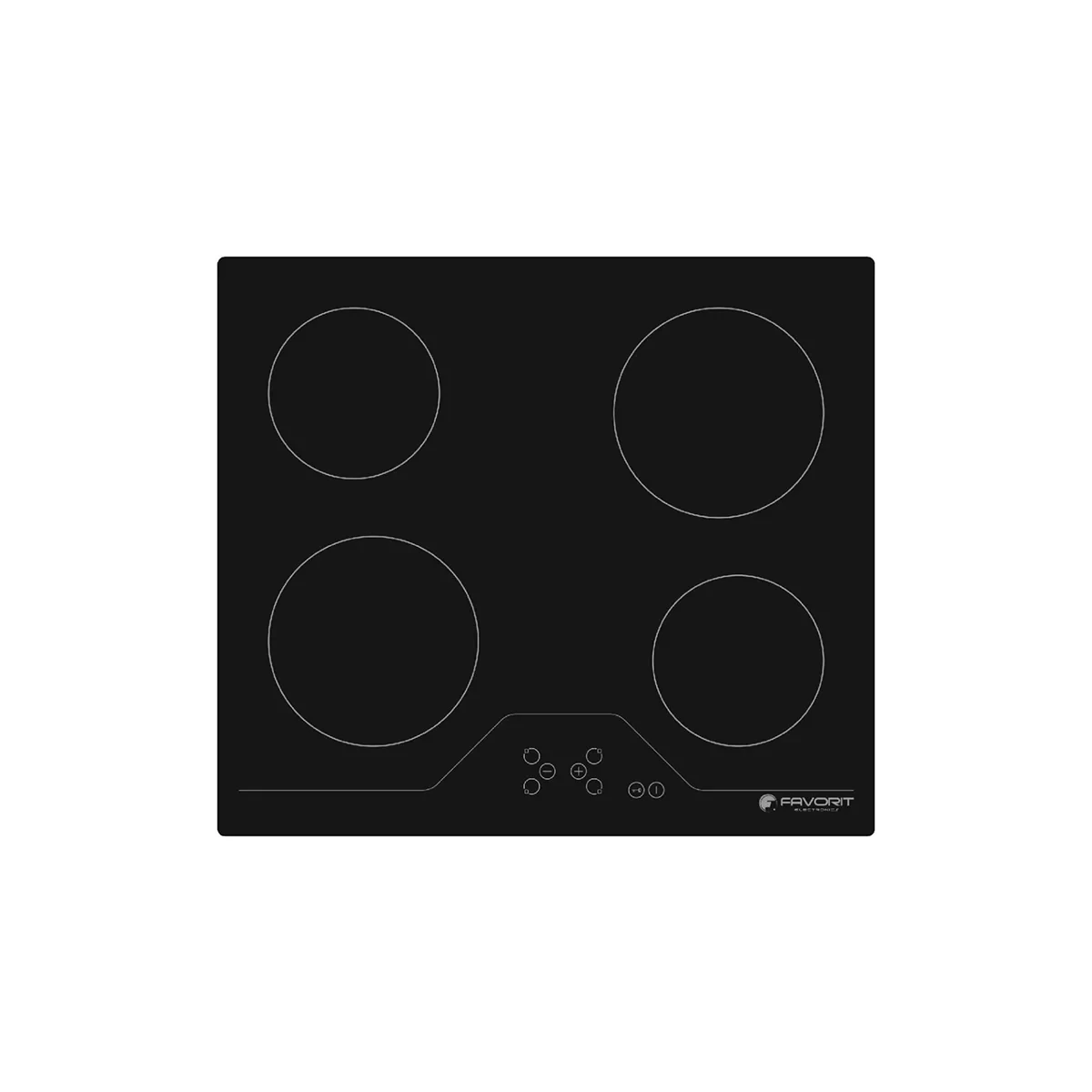 Вградена плоча за готвење Favorit BIH-40 од стаклокерамика