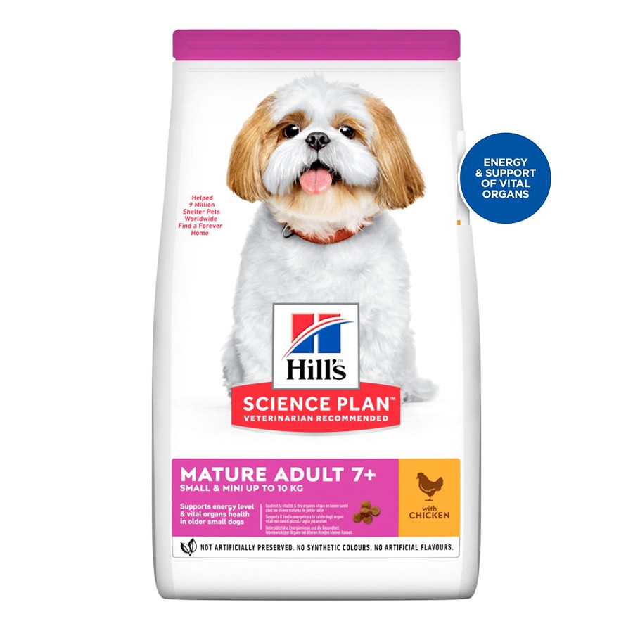 HILL'S Храна за куче, постари од 7+ год, мали раси, пак.1.5кг