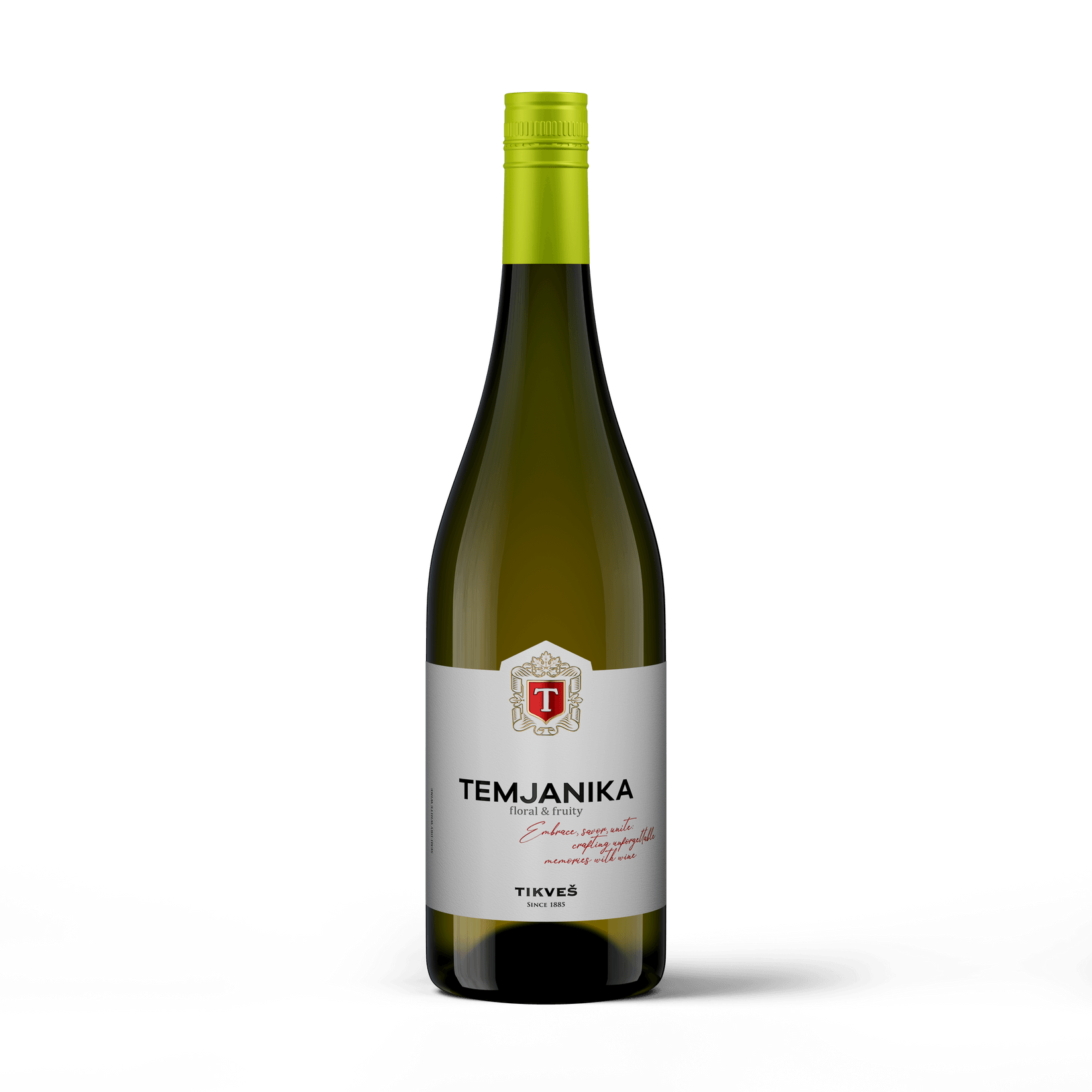 ТИКВЕШ Бело вино Темјаника  0.75L
