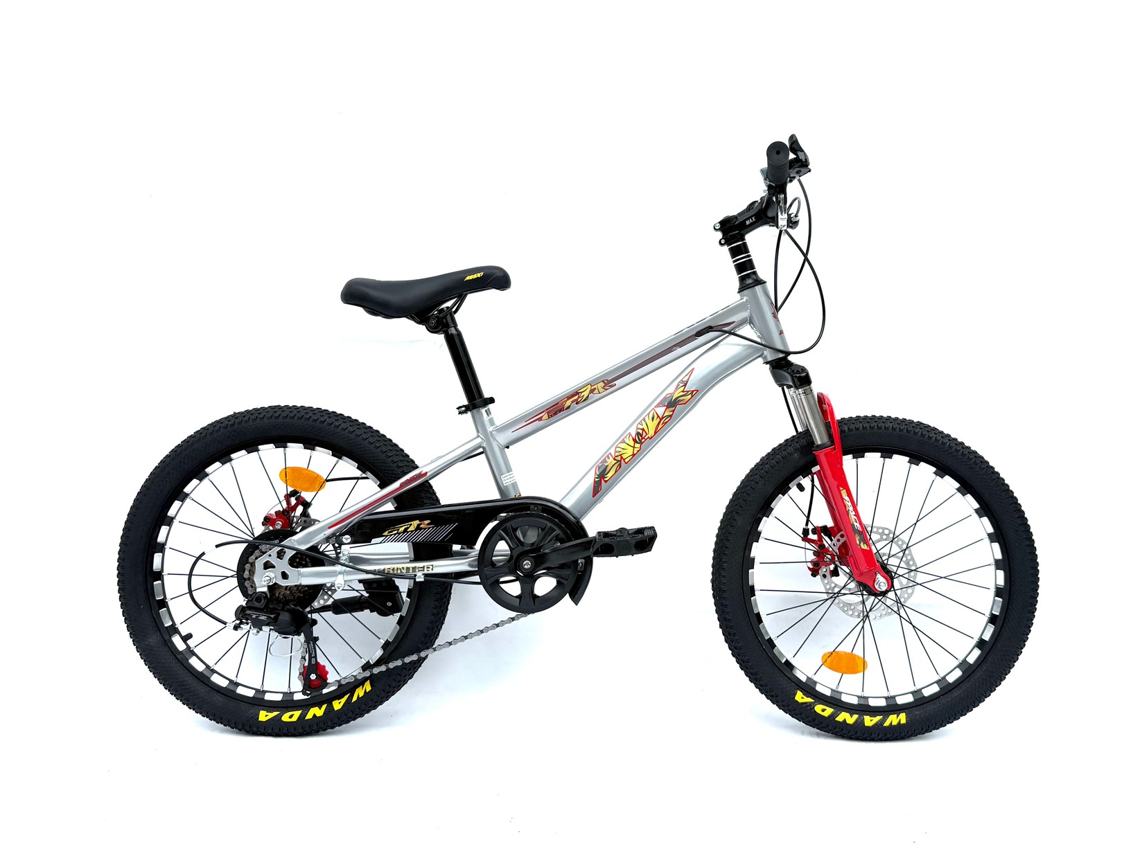 Max Велосипед Gtr Spacex Nickel Црвен 11.0 20"