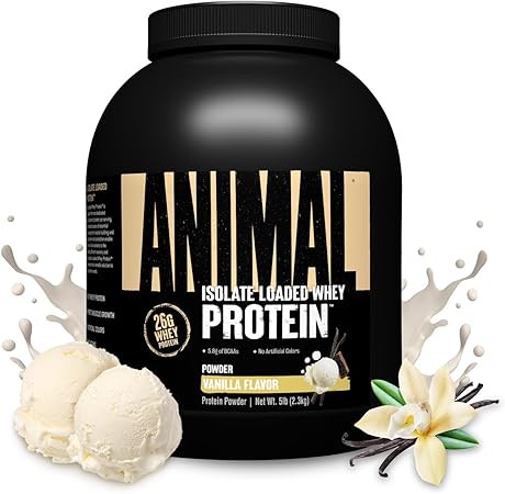 UNIVERSAL NUTRITION Протеин Animal whey protein Ванила 2,3 kg