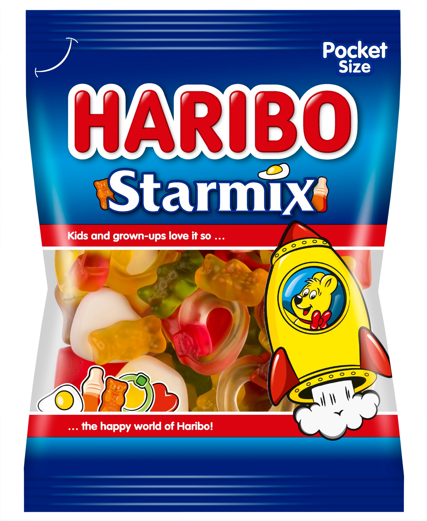 Haribo Гумени бонбони Starmix