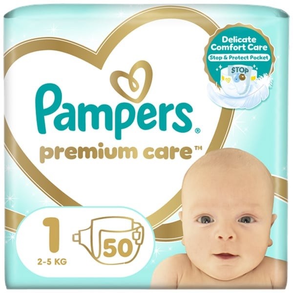 PAMPERS Пелени Premium VP Newborn 52/1