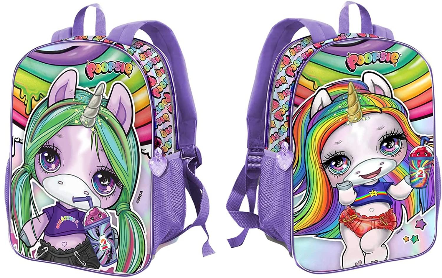 Ранец Мал Пупси – Компактен, Две Прегради, Дизајн На Двете Лица, Практичен, Шарен