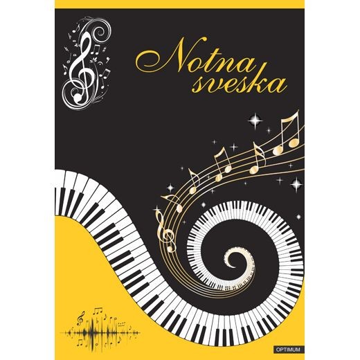 Optimum Музичка тетратка