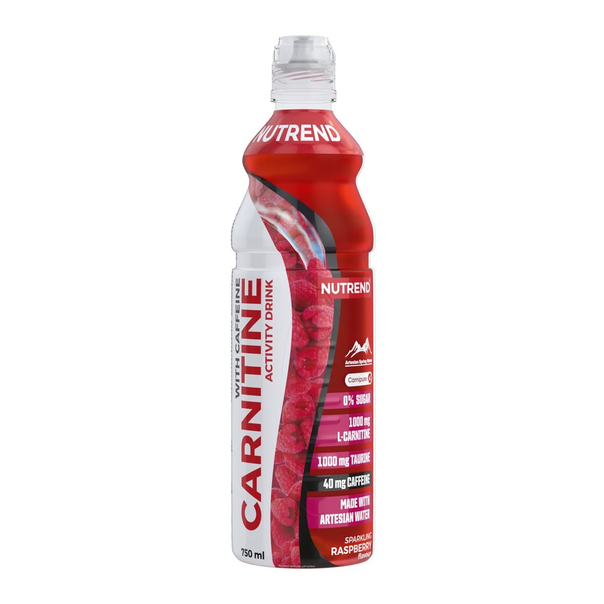 Nutrend Пијалок Carnitine  750ml, Малина