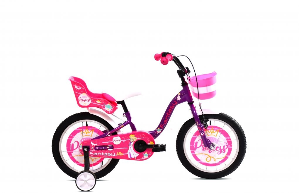 Capriolo Adria Велосипед BMX 16''HT FANTASY violet-pink