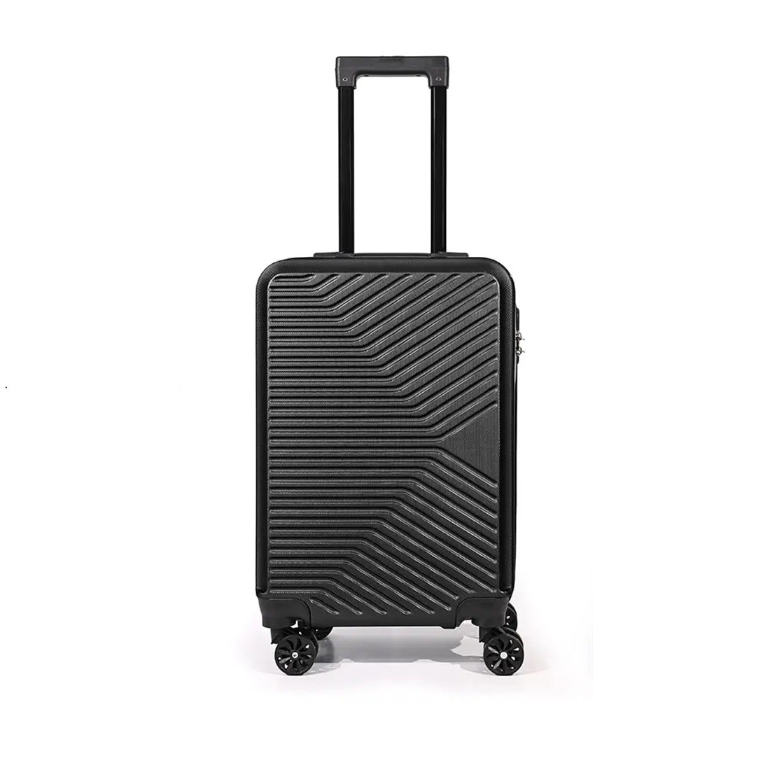 Tripmates Куфер ABS 55×36×23 cm - 360° тркала, црна боја