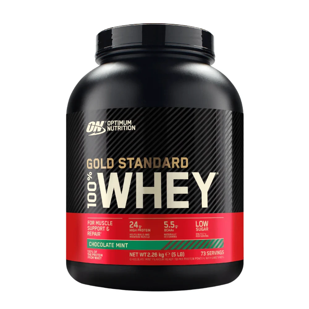 OPTIMUM NUTRITION WHEY Протеин чоколаден минт, 2.27кг.