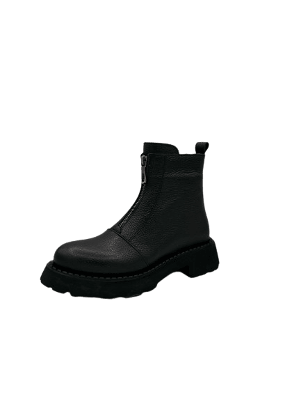 Чизми црни со патент