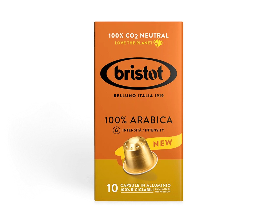 BRISTOT Кафе 100% Arabica капсули компатибилни на Nespresso