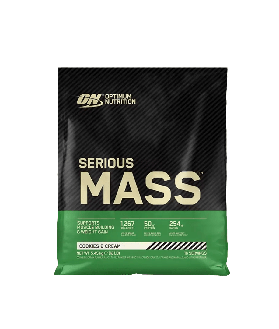 OPTIMUM NUTRITION Гејнер SERIOUS MASS, COOKIES AND CREAM, 5.5кг.