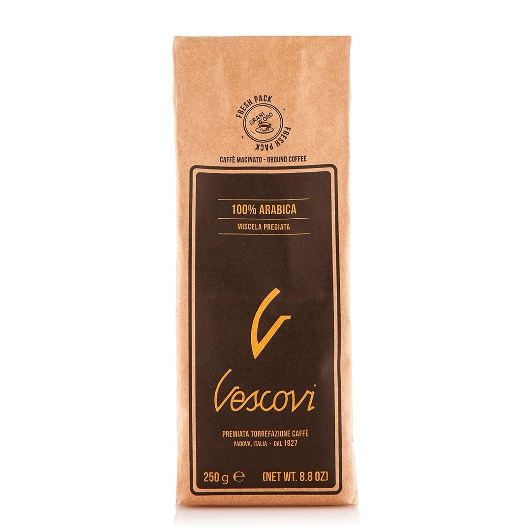 VESCOVI Кафе 100% Arabica 250 гр мелено