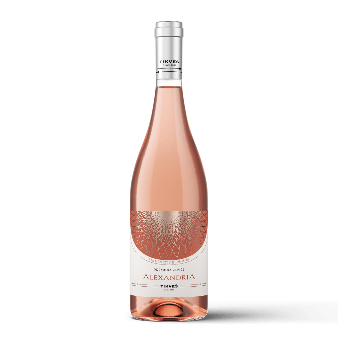 ТИКВЕШ Розе вино Александрија Cuvee 0.75L