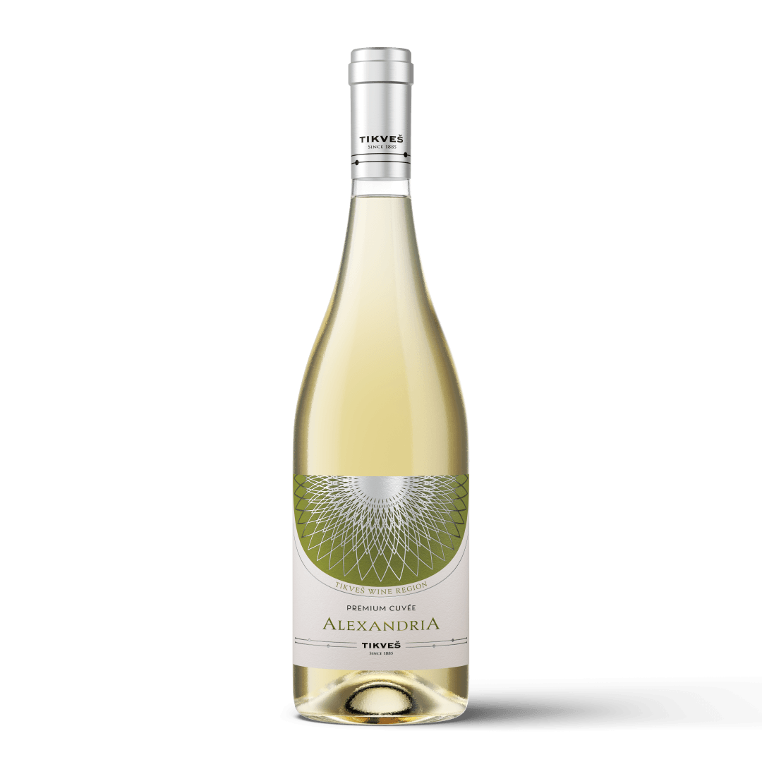ТИКВЕШ Бело вино Александрија куве 0.75L