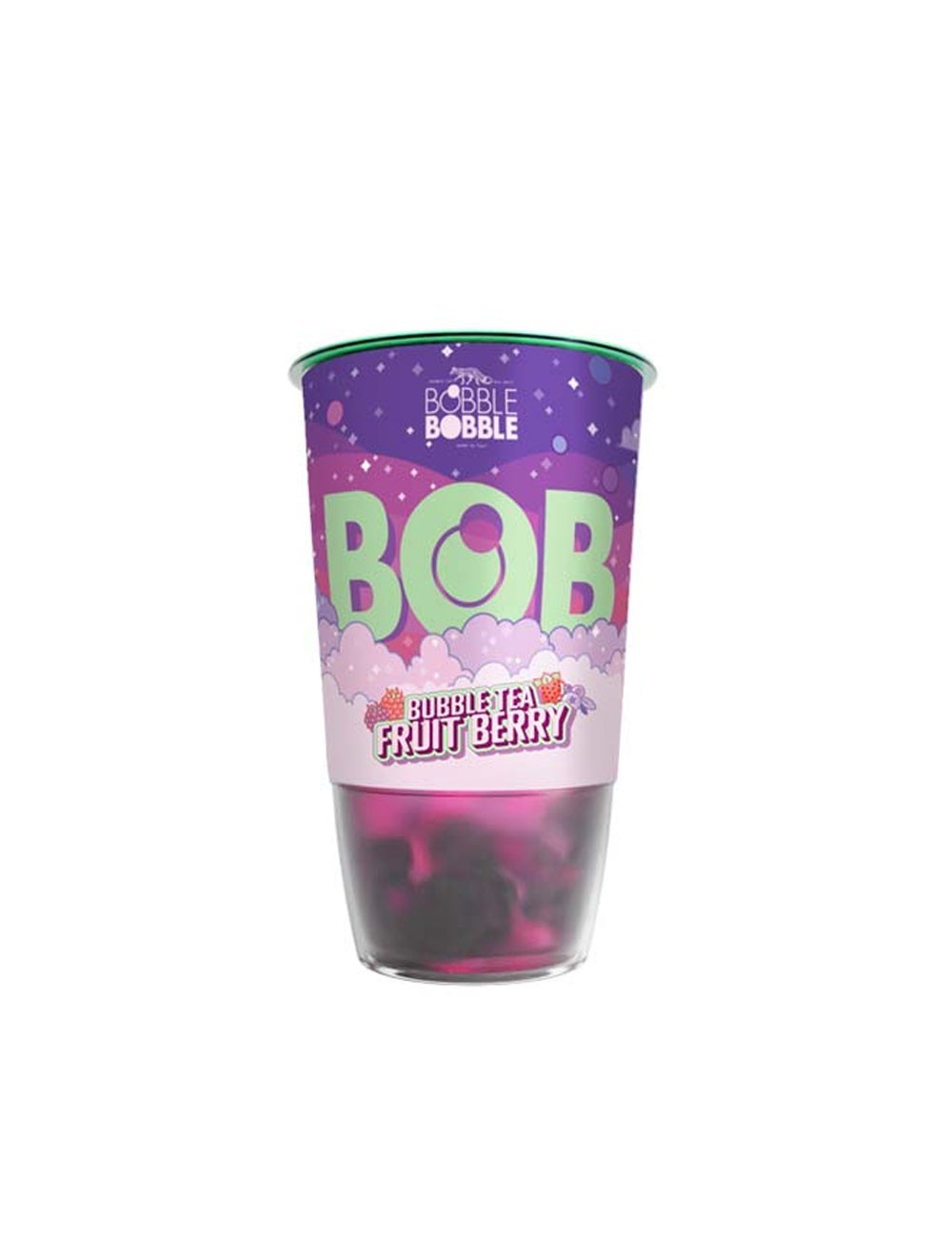 Bobble Bobble Леден чај Bubble Tea Fruit Berry  360мл.