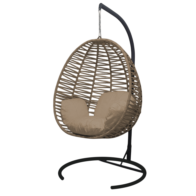 NESTEGG Овална градинарска лулашка - кафеава