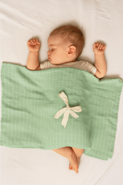 ALKALOID BEROVO Прекривка тетра 135х200 100% памук зелена