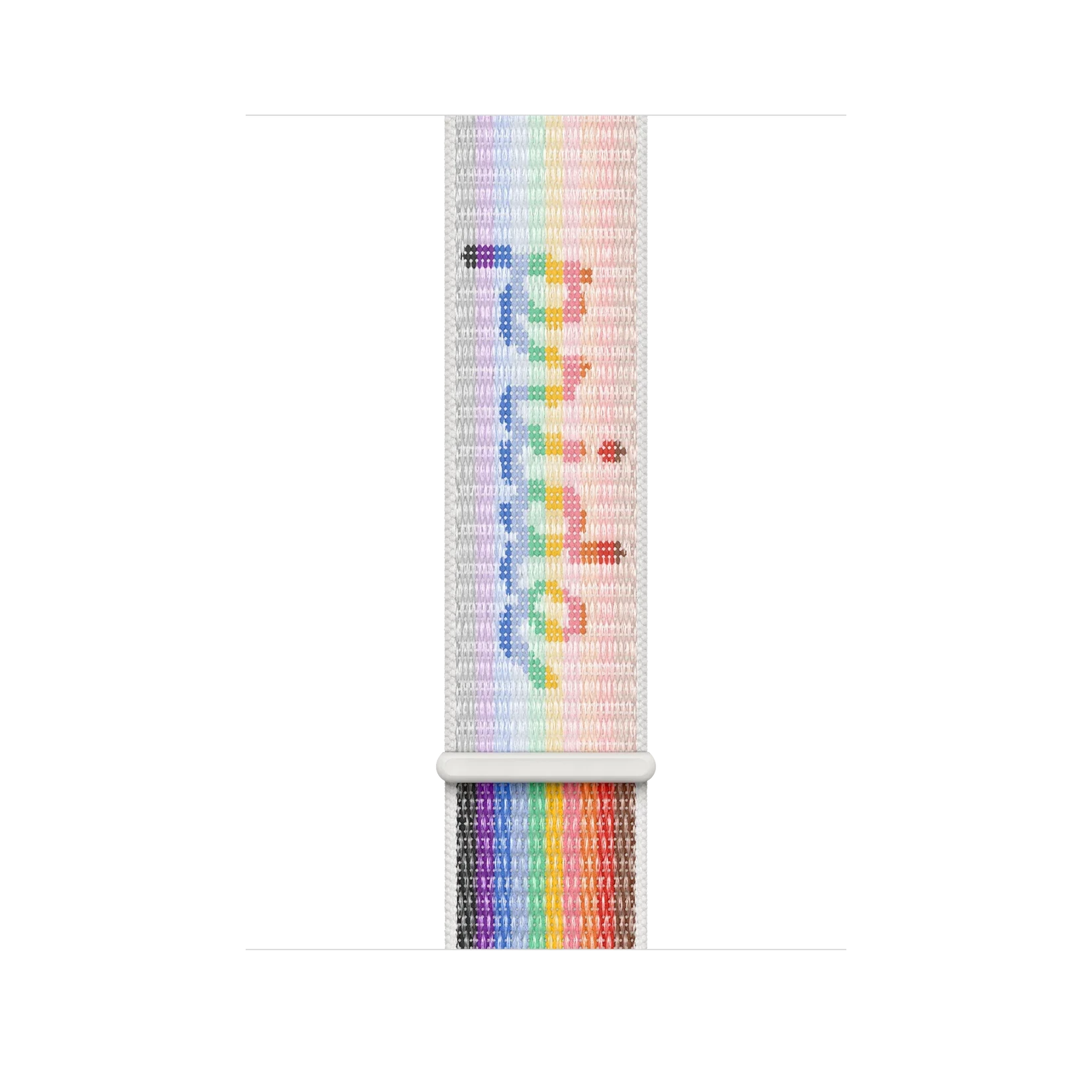 Apple Pride Edition Sport Loop Ремен за паметен часовник, 45mm, Шарен