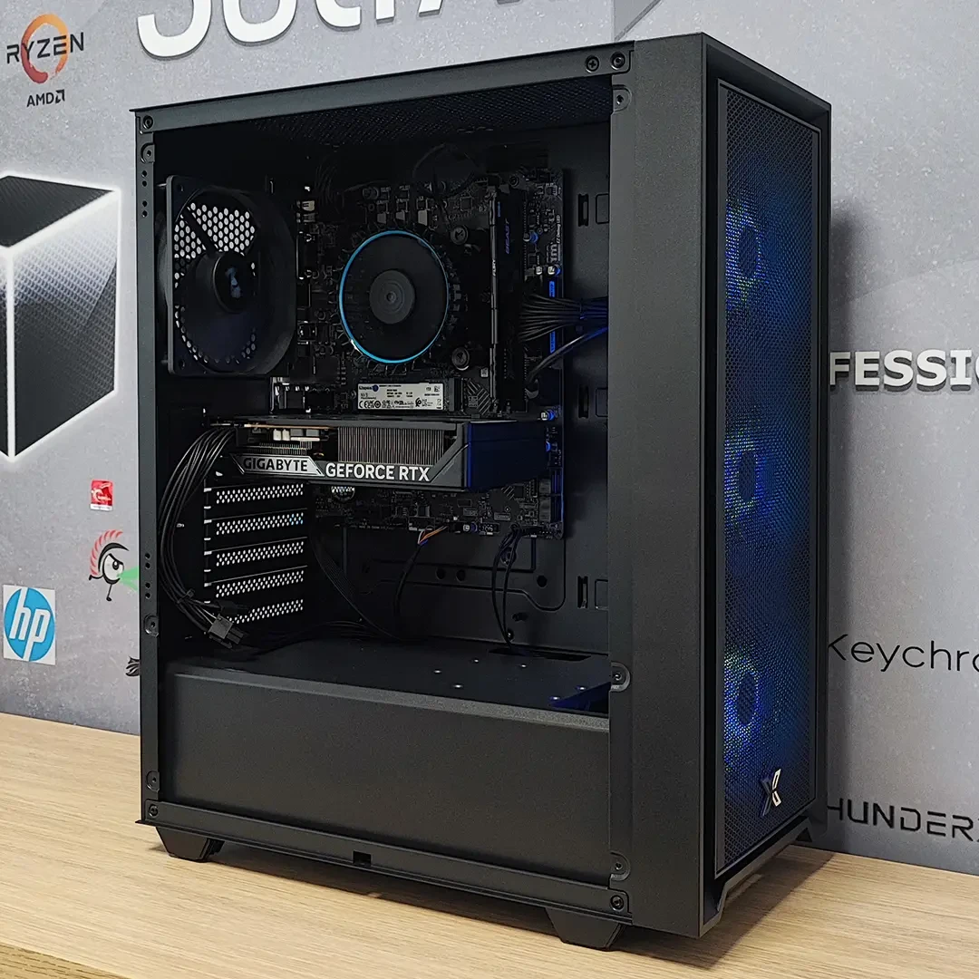 PowerCube Персонален компјутер G3250 Vector G14 i5-14400F/ 16GB/ NVMe 1.0TB/ RTX5060 8GB