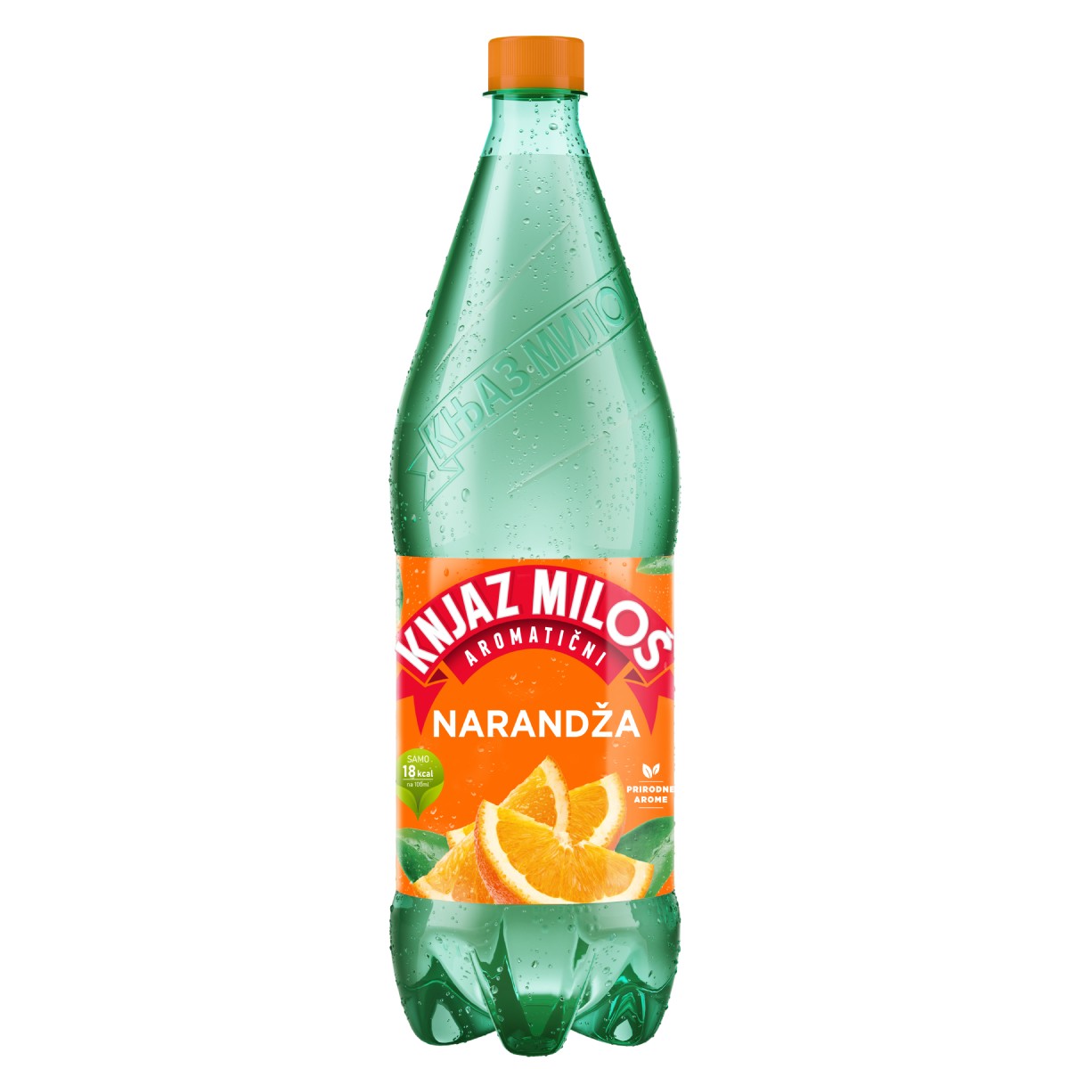 Knjaz Miloš Ароматизирана газирана вода портокал 1.25l