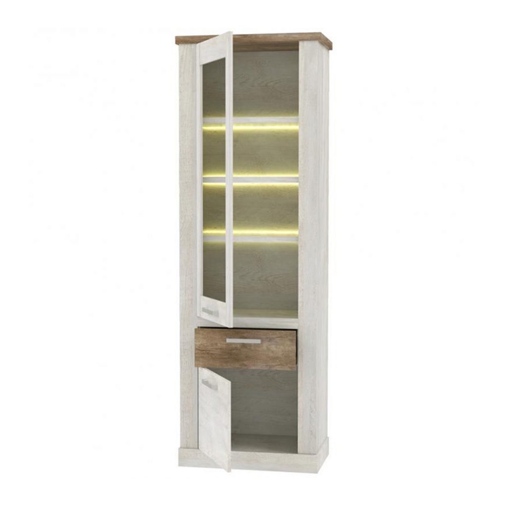 МЕБЕЛ-ВИ Витрина Дуро Мала 72Х212