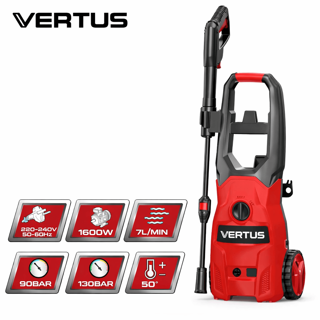 VERTUS 1600W -Машина за перење под висок притисок
