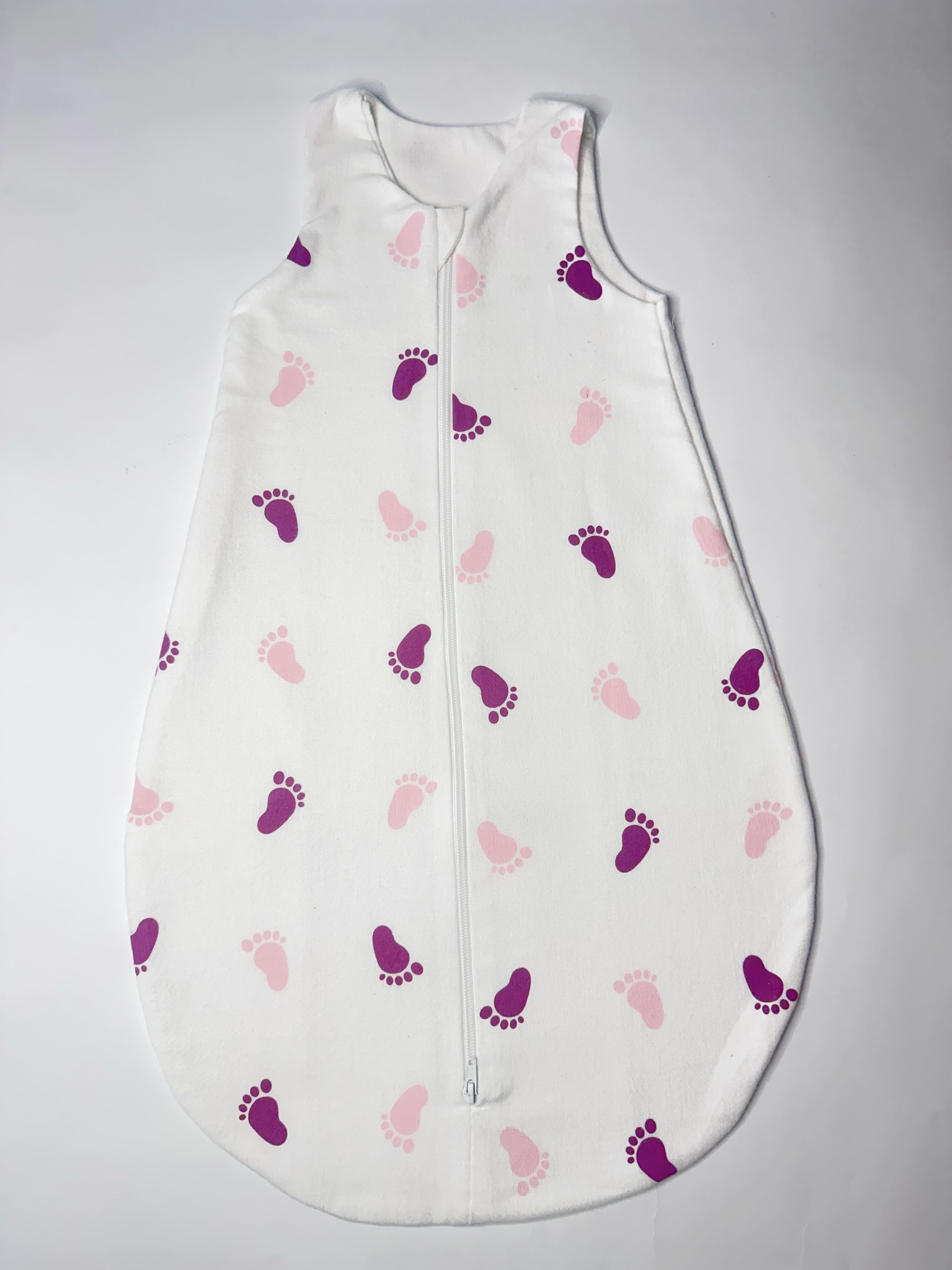 ALKALOID BEROVO Фланел вреќичка 100% памук - Стапалки розе