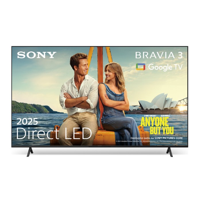Sony LED Телевизор K55S35B 55" BRAVIA 3 Ultra HD, Google TV