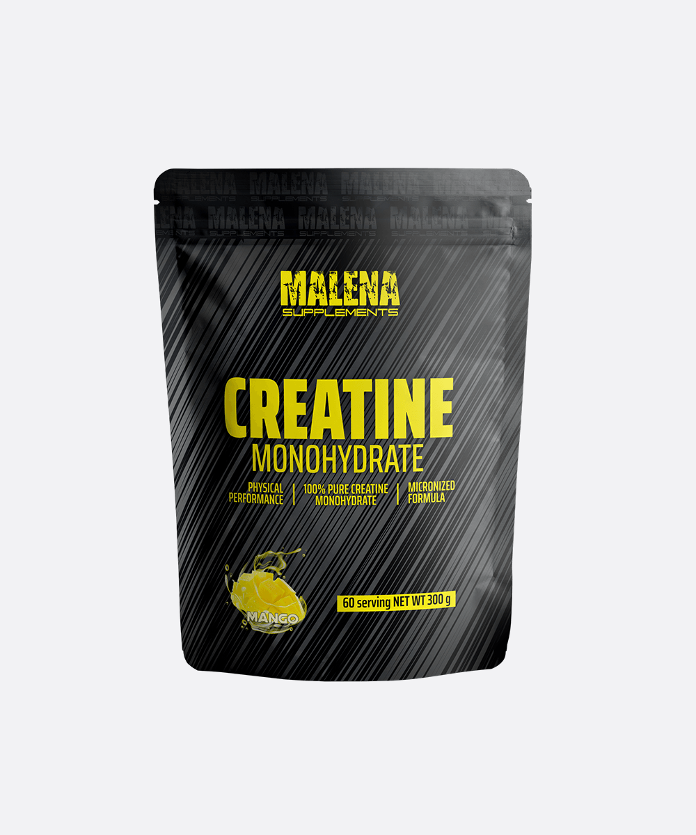 MALENA SUPPLEMENTS 100% Чист Креатин Монохидрат Манго 300gr
