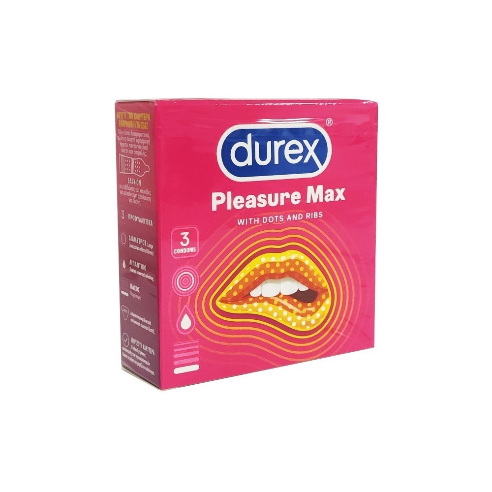 DUREX Кондом Pleasure max  3/1