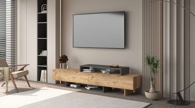 SITONA ТВ комода Kaia - 160 × 40 × 44 см