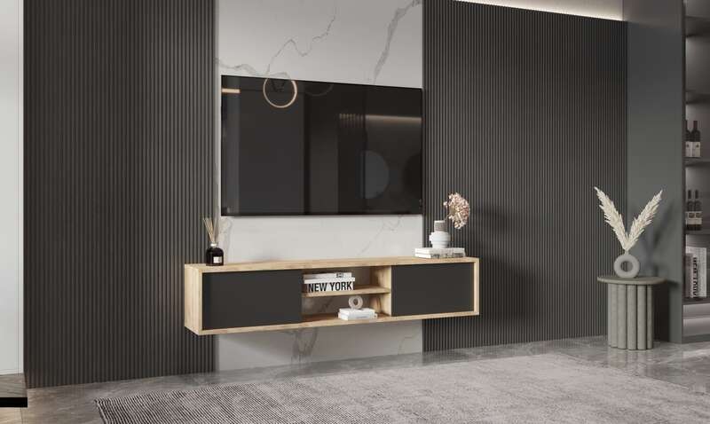 SITONA ТВ комода NORDIS - 160 × 30 × 30 см